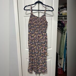 Old Navy Multicolor Floral Maxi Dress